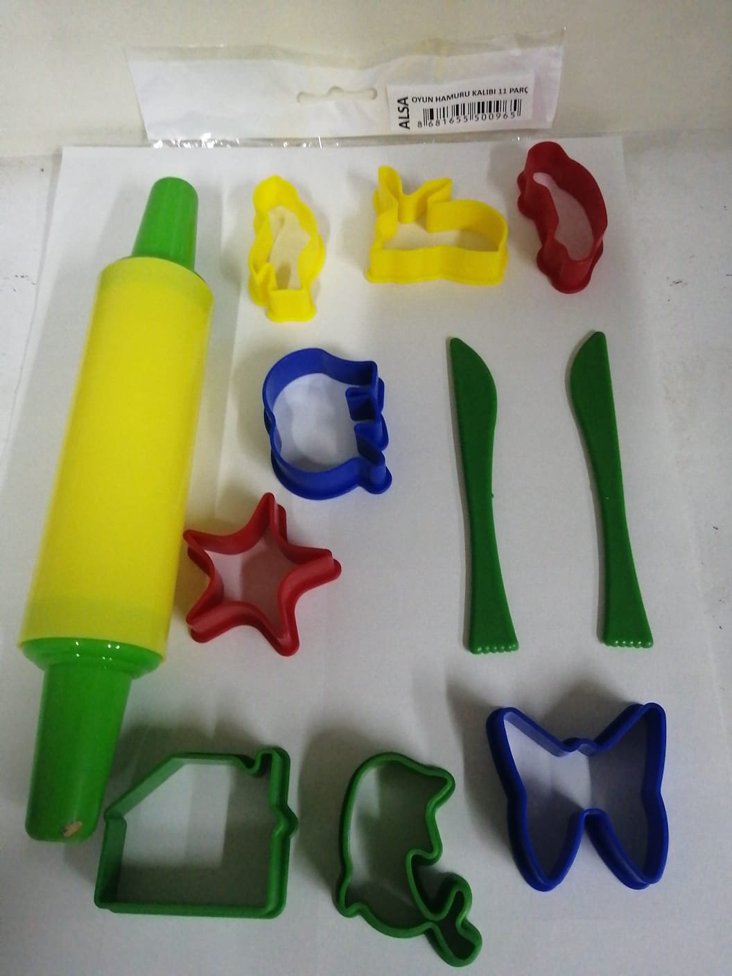 Oyun hamuru kalıbı 11 parça